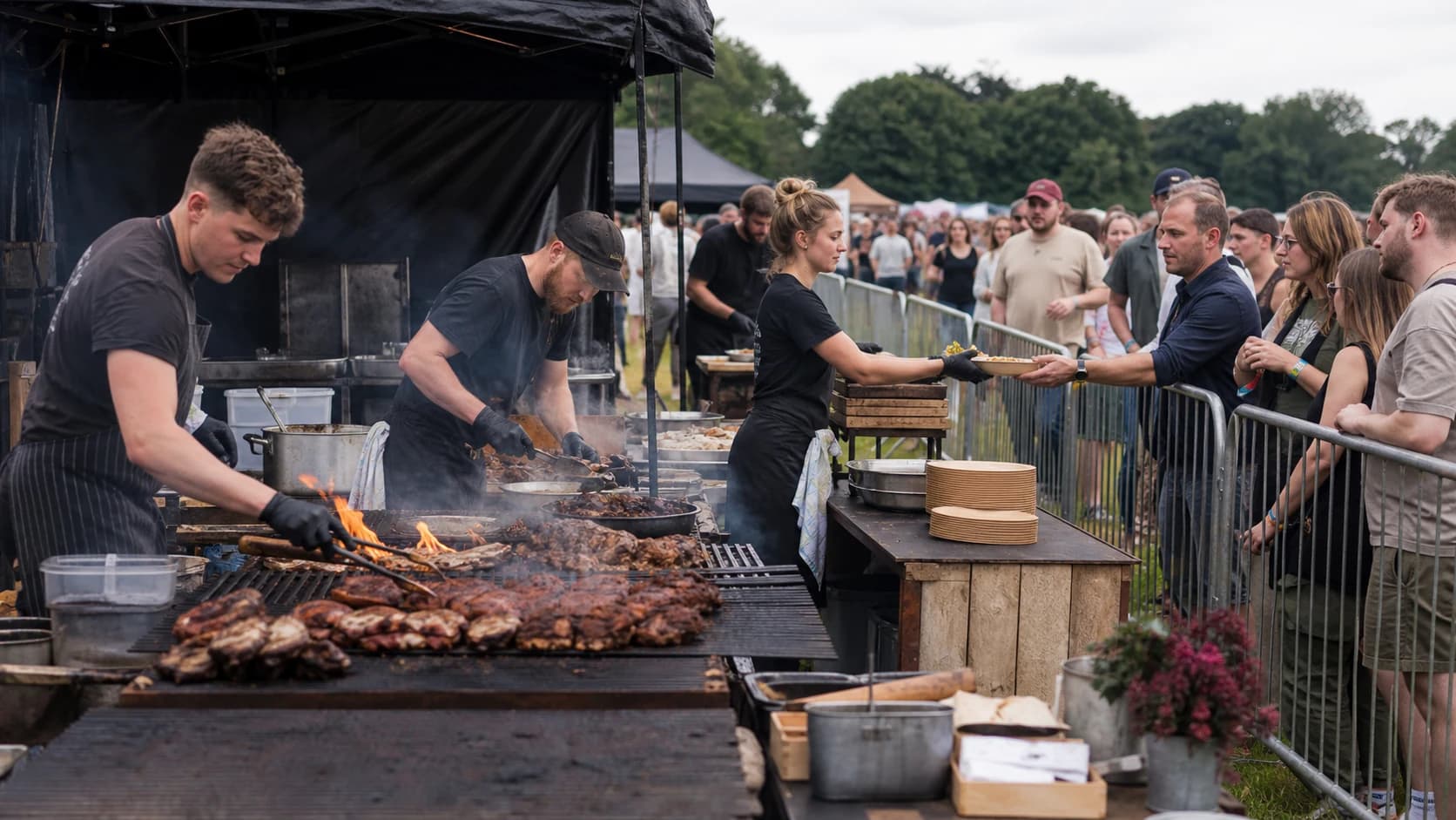 What feeding eight hundred people at a festival taught us
